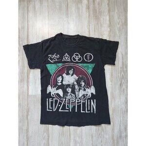 Led Zeppelin Men's S/M Officially Licensed VTG Style Graphic Print Shirt